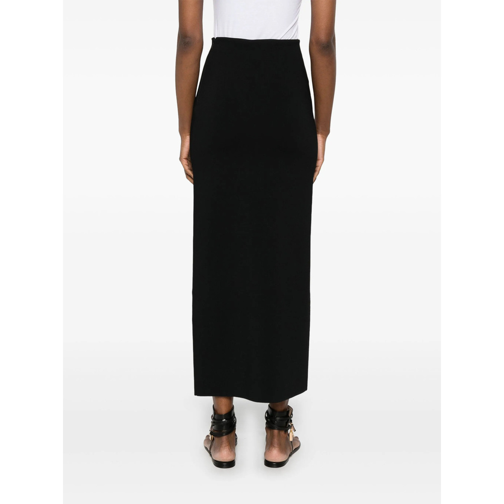 Max Mara Straight Skirt In Black