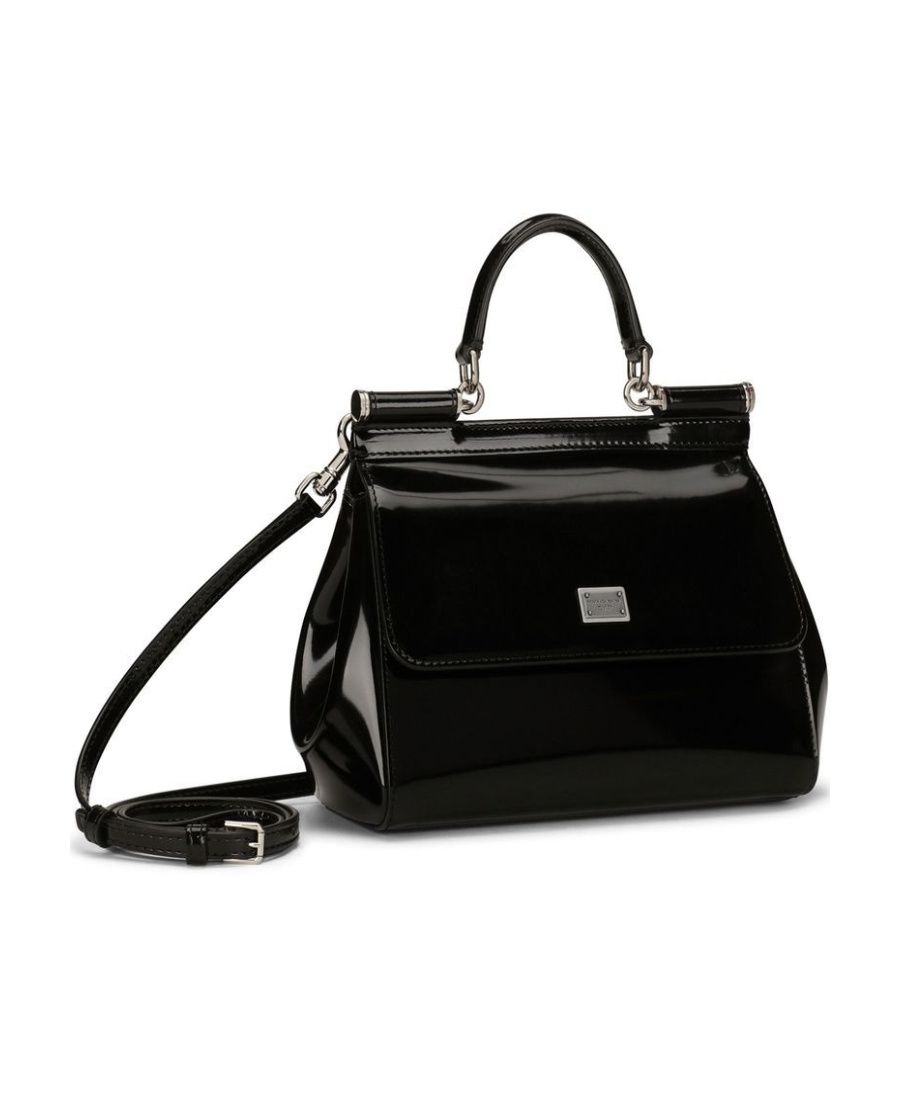 Dolce & Gabbana Kim Dolce&gabbana Medium Sicily Handbag In Black