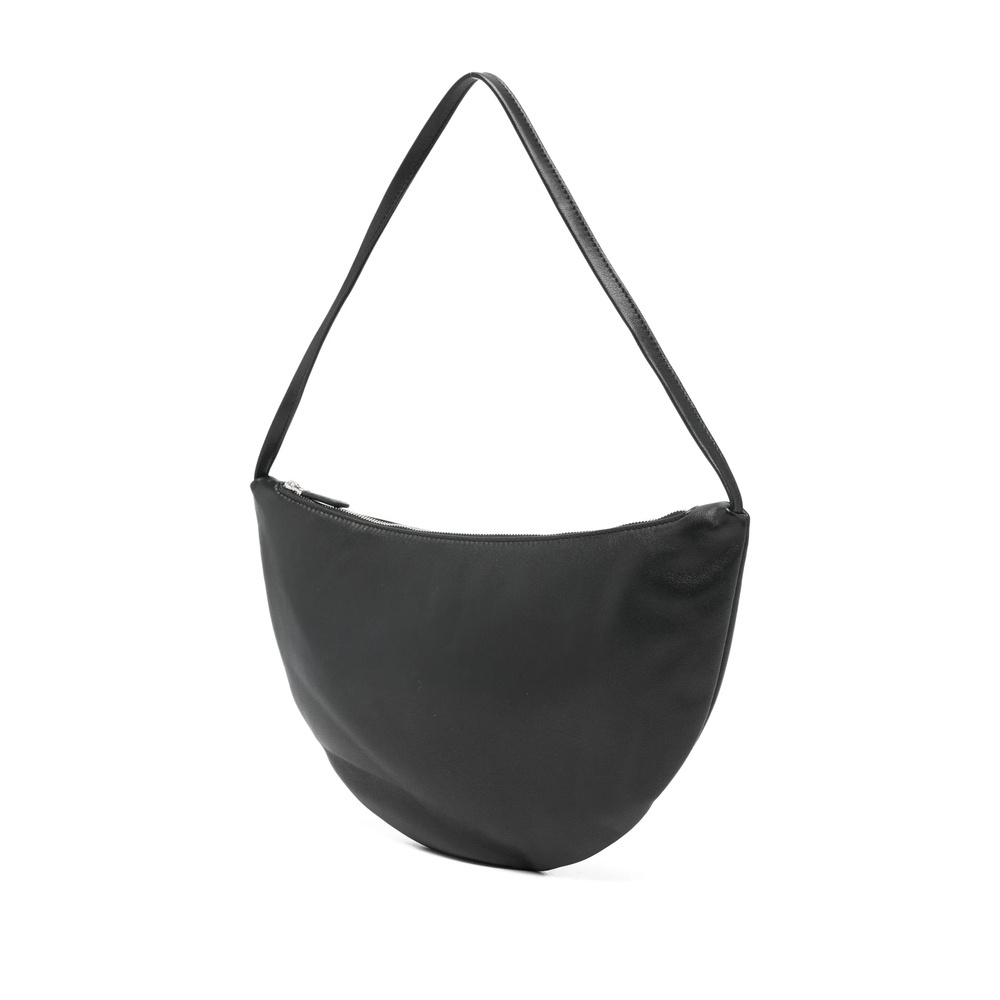 The Row Zippered Shoulder Bag In Black
