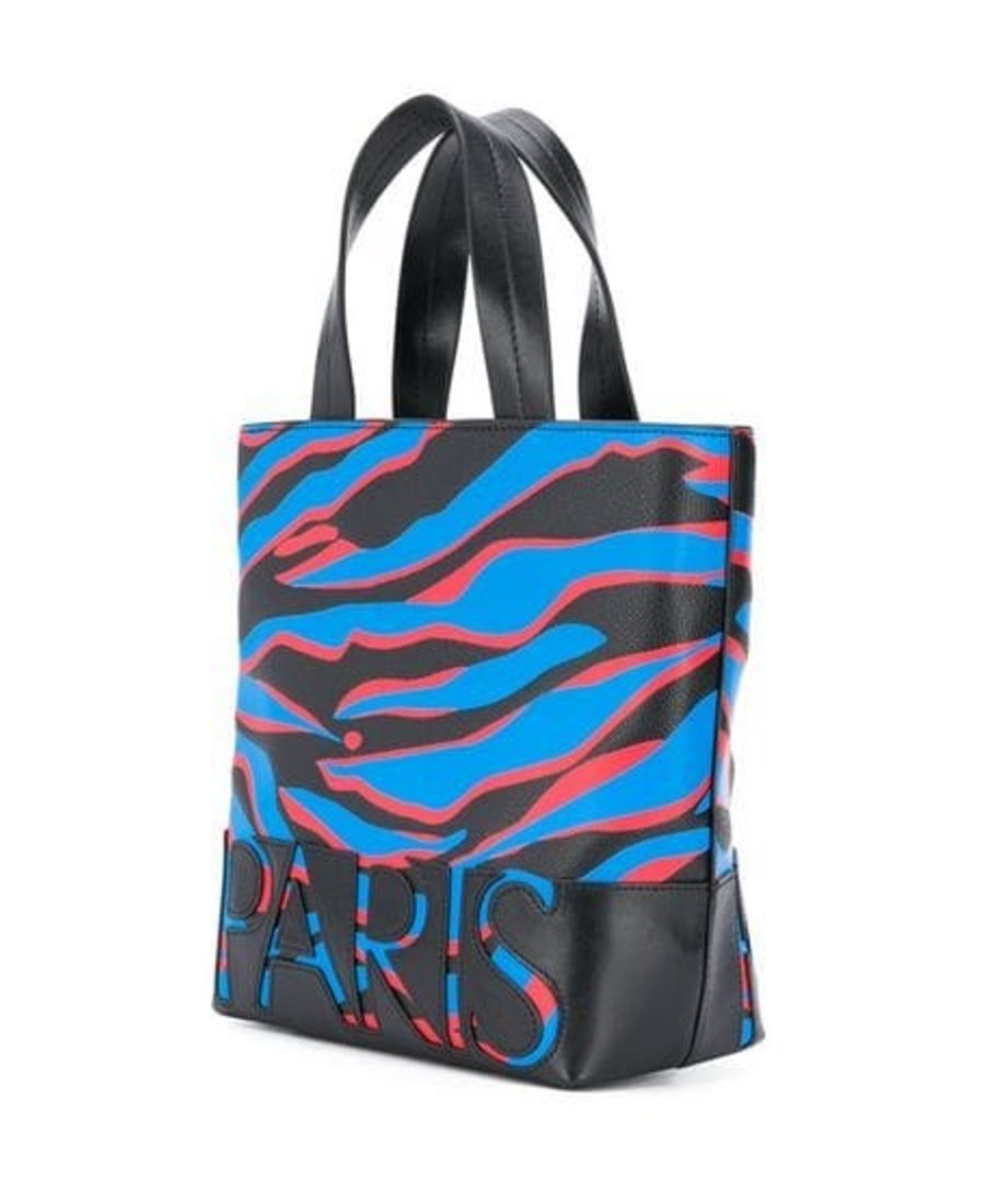 Kenzo Printed Pattern Handbag In Black