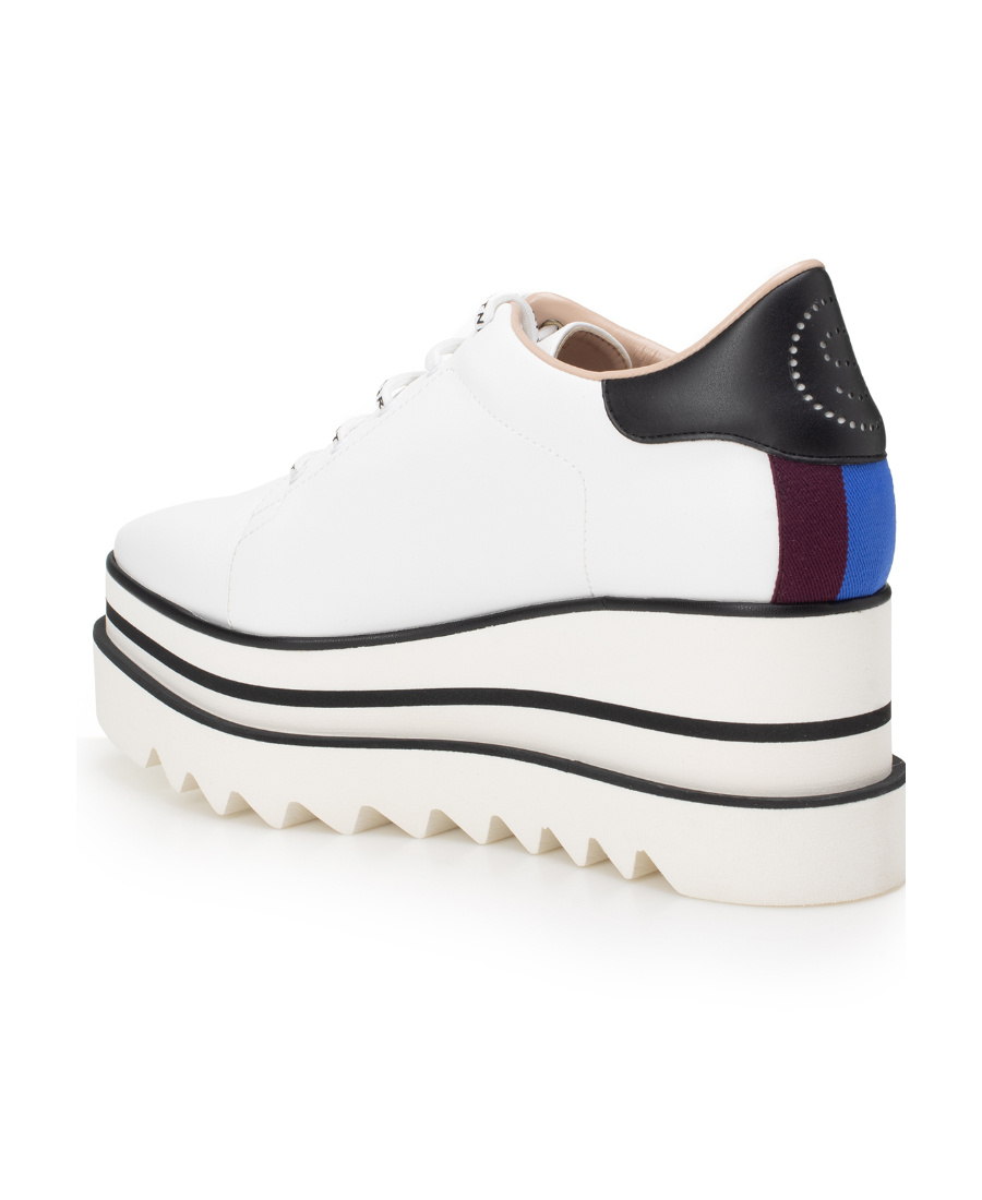 Stella Mccartney Elyse 80mm Sneakers With Non-slip Sole In White