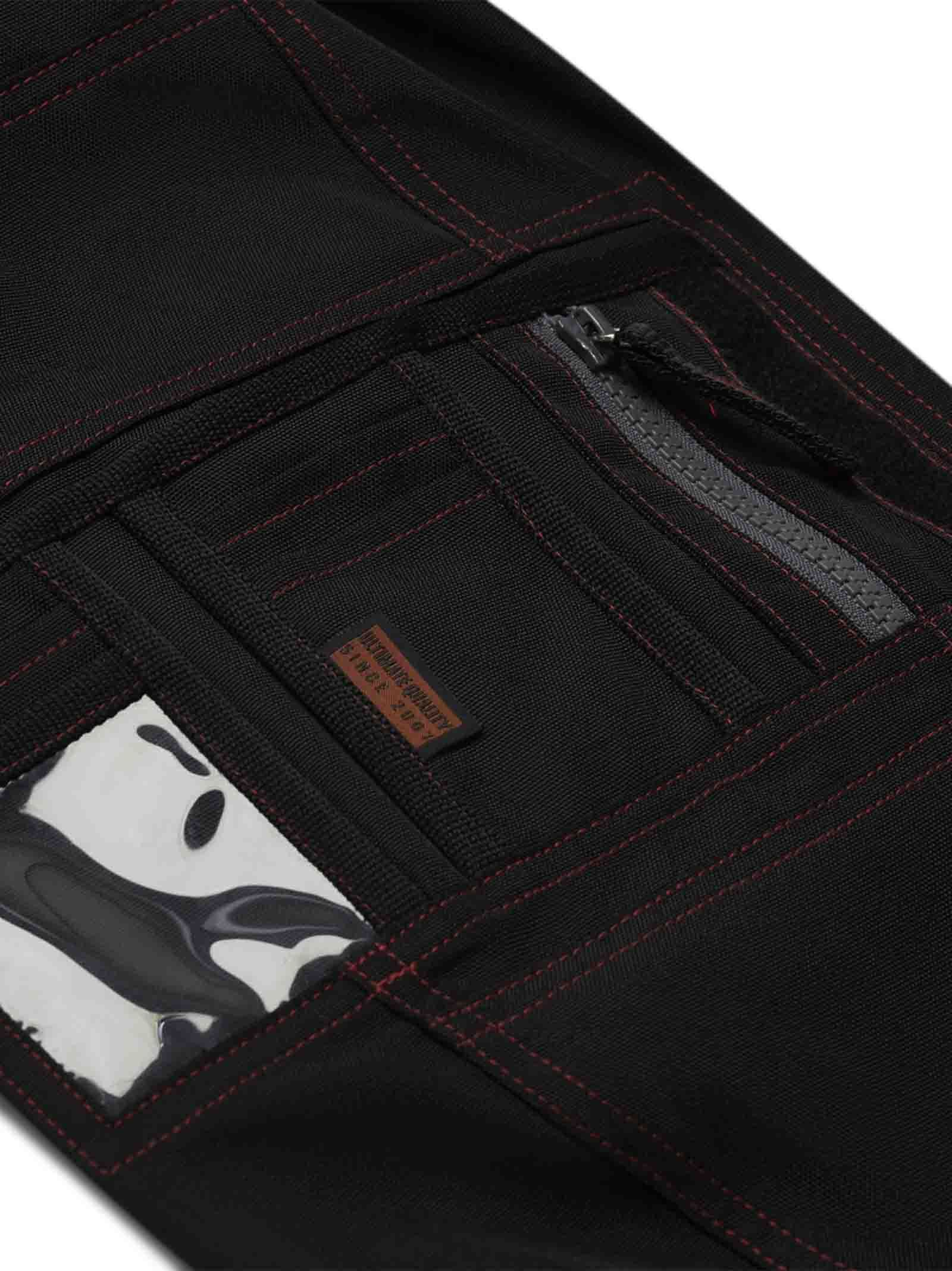 Martine Rose High Collar Casual Jacket In Black