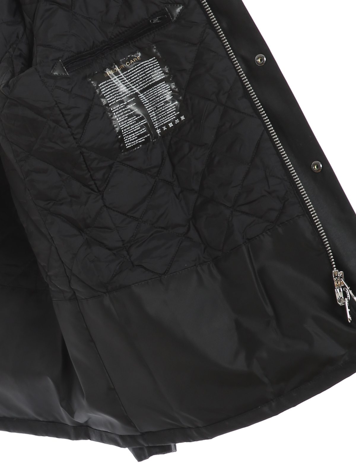 Shop Barbour Long-sleeved Casual Jacket In Black