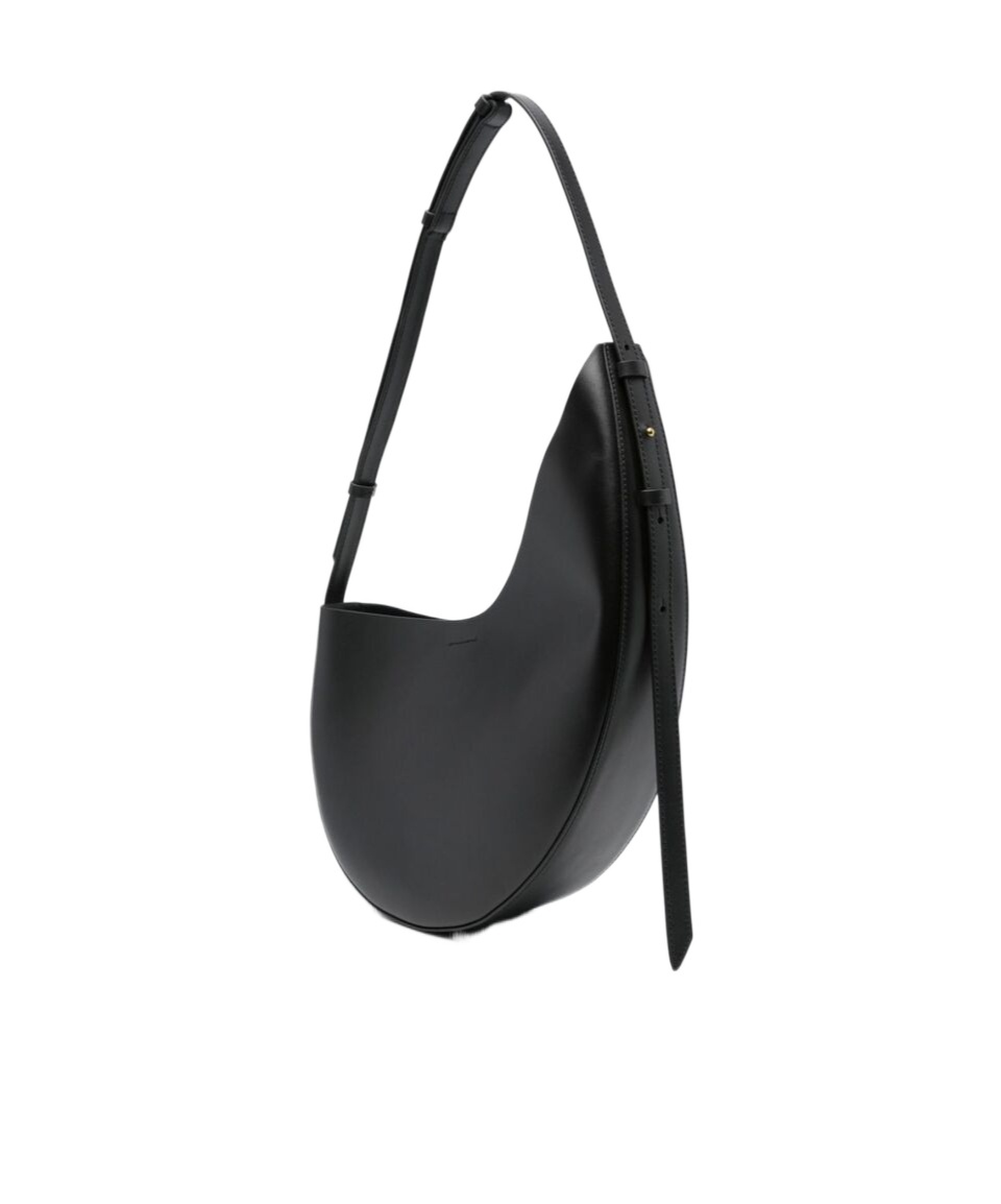 Soeur Asymmetrical Shoulder Bag In Black