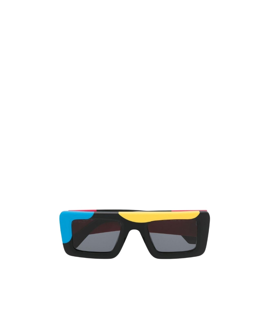 Off-white Seattle Rectangle-frame Sunglasses In Black