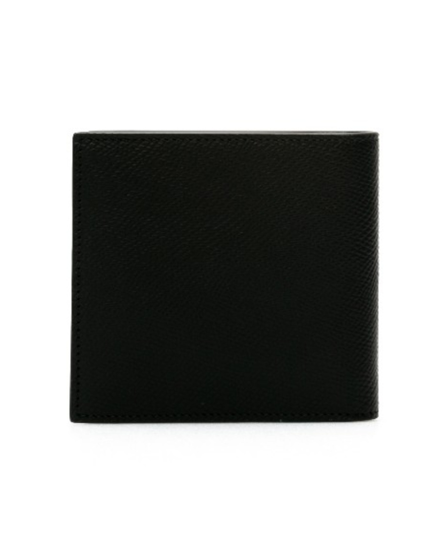 Celine Logo Print Bi-fold Wallet In Black