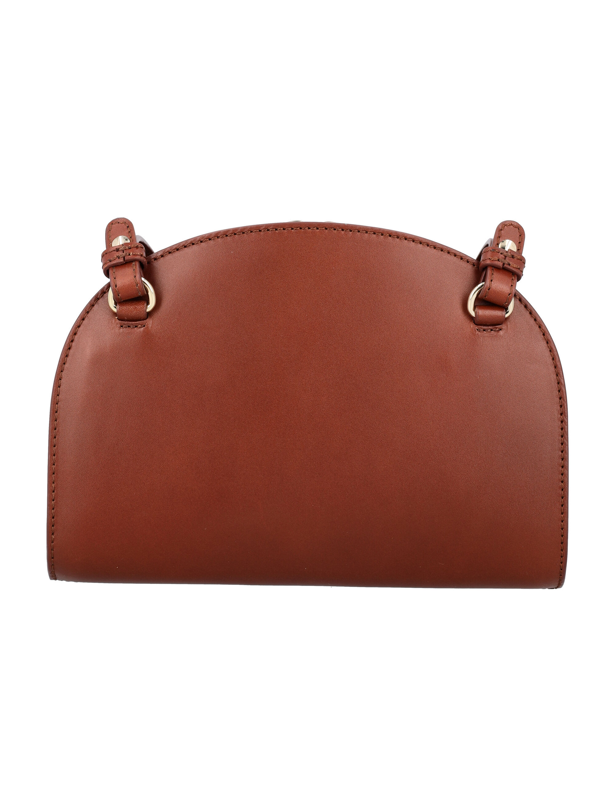 Apc Demi-lune Crossbody Bag In Brown