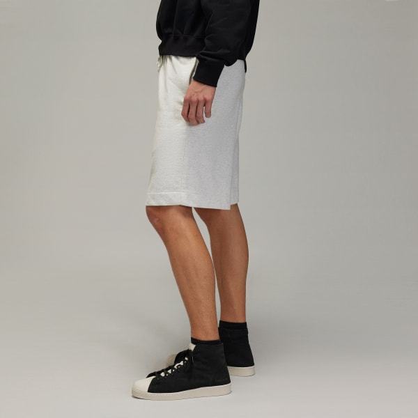Y-3 Elastic Waist Shorts In White