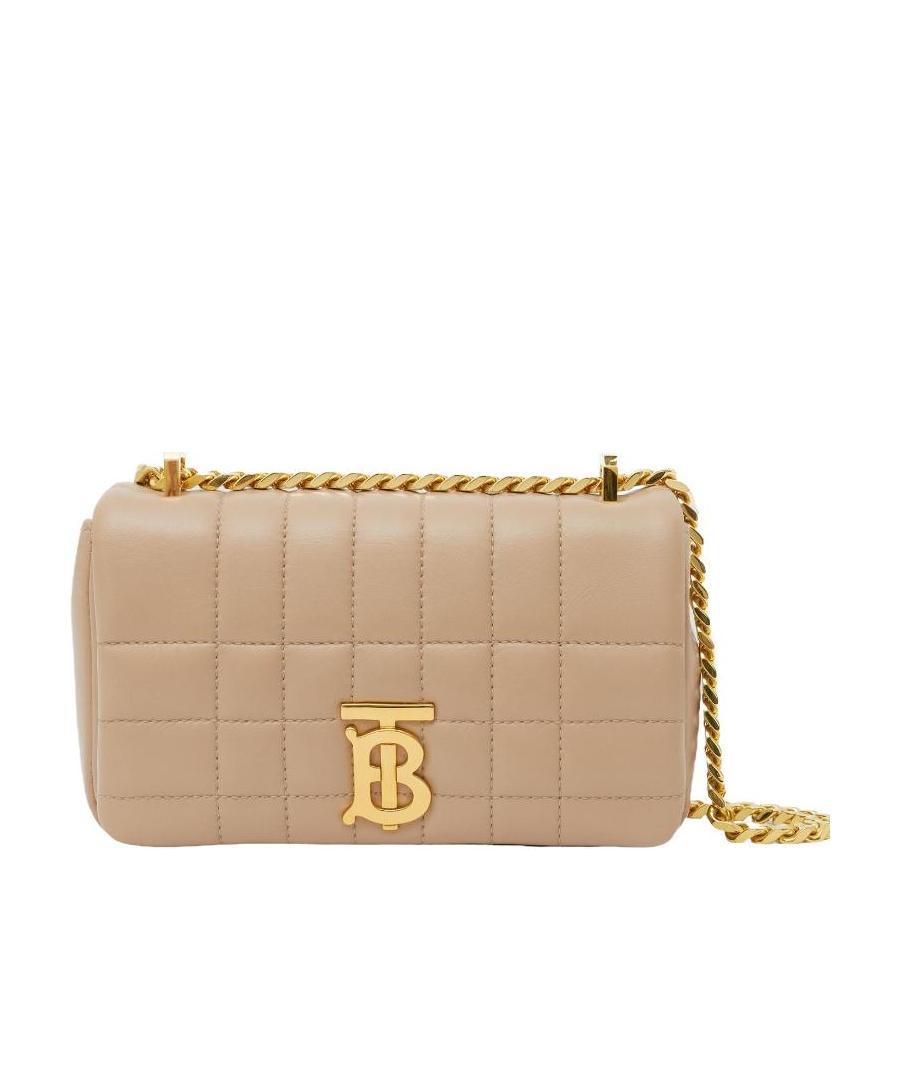 Burberry Lola Small Shoulder Bag In Nude