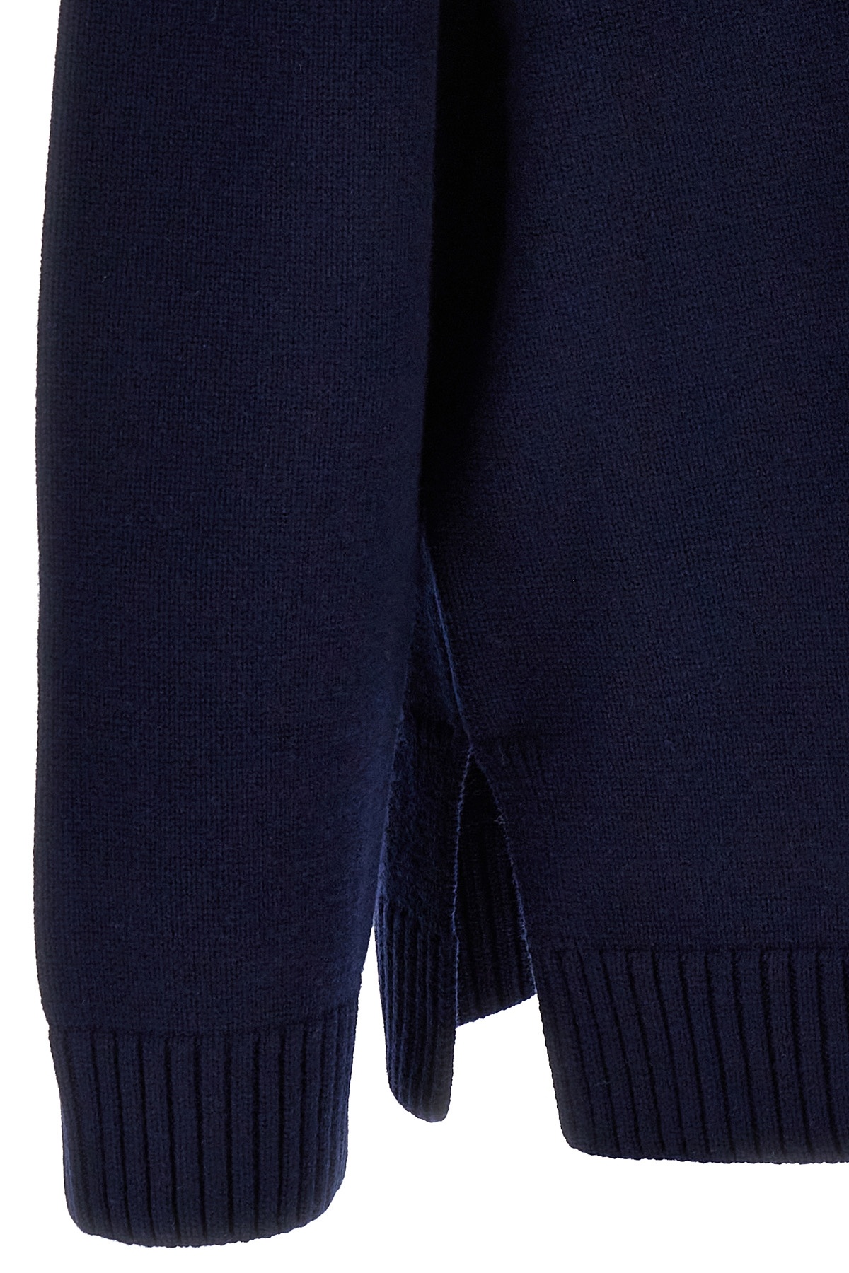 Shop Wales Bonner Two-tone Intarsia-knit Jumper In Black