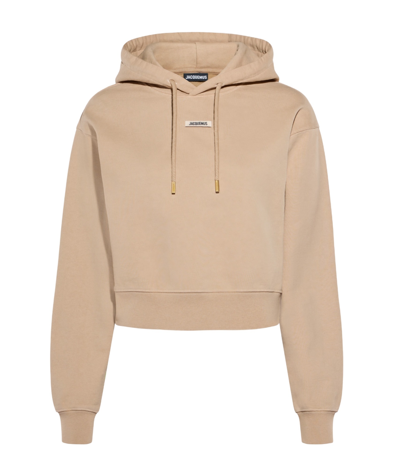 JACQUEMUS JACQUEMUS LOGO PATCH DRAWSTRING HOODIE 