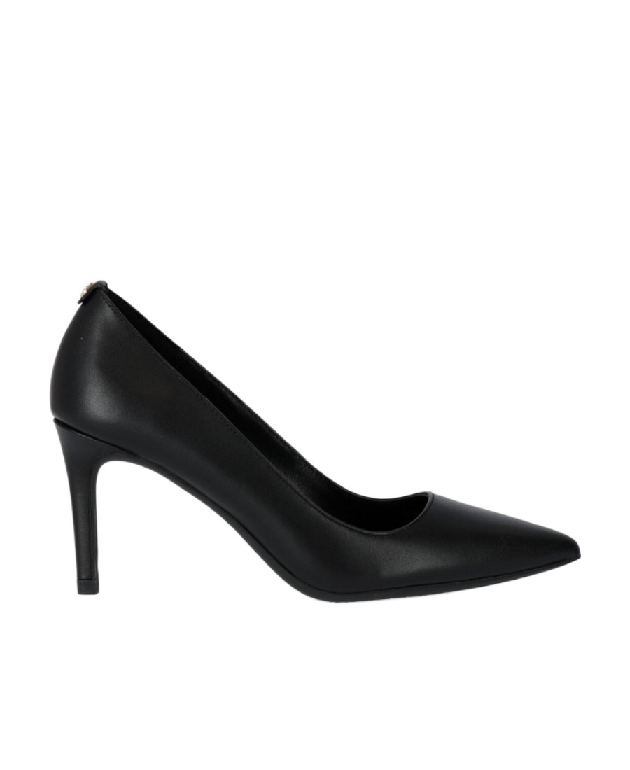 Michael Michael Kors Dorothy Womens Leather Pointed Toe Dress Heels In Black