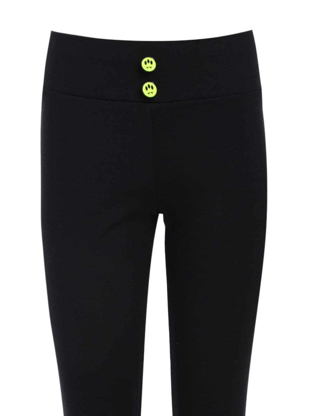 Barrow Logo-print Elasticated Leggings In Black