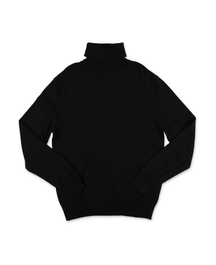 Shop Dsquared2 Black Logo Inlaid Sweater