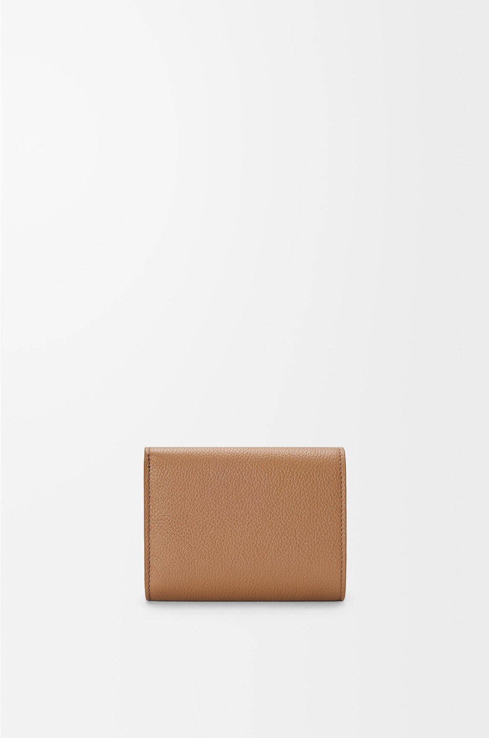Loewe Pebble Trifold Wallet In Pebble Grain Calfskin In Brown