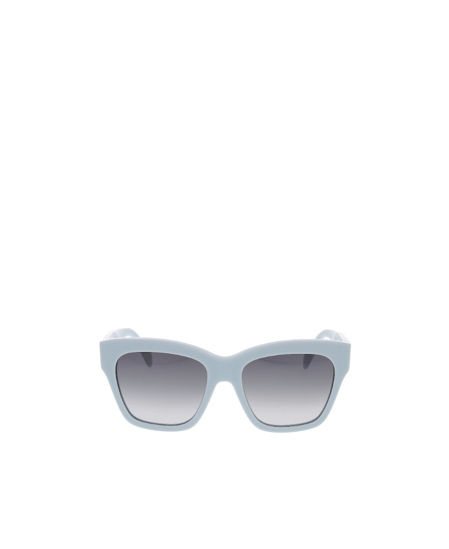 Celine Square-frame Gradient-lenses Sunglasses In Blue