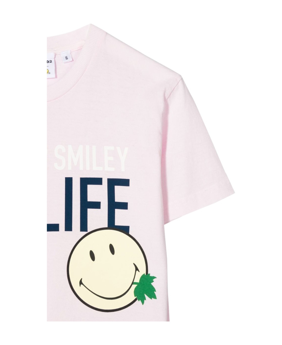 Dsquared2 Short-sleeved T-shirt With Round Neck In White