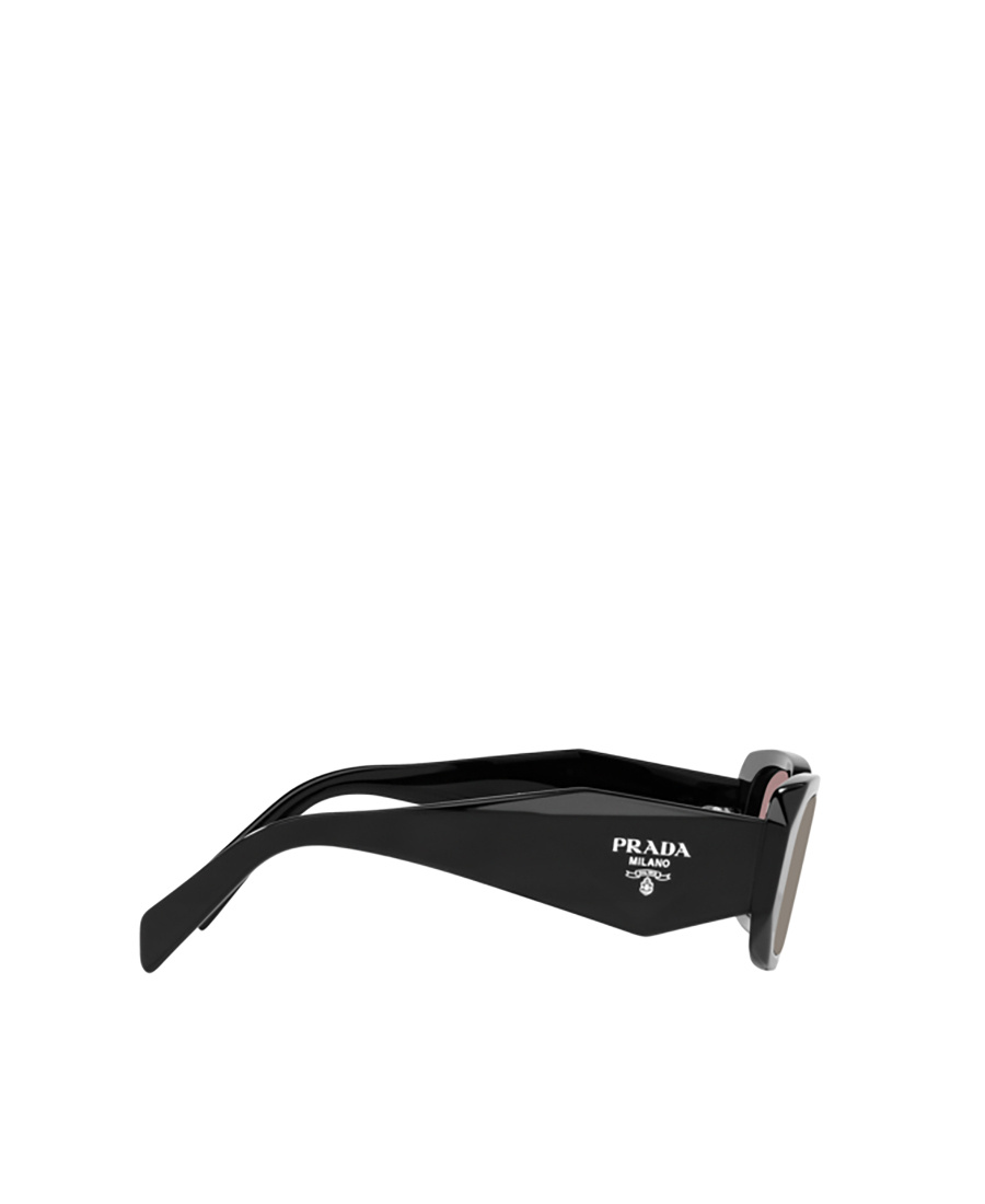 Prada Eyewear Rectangular Frame Sunglasses In Gray