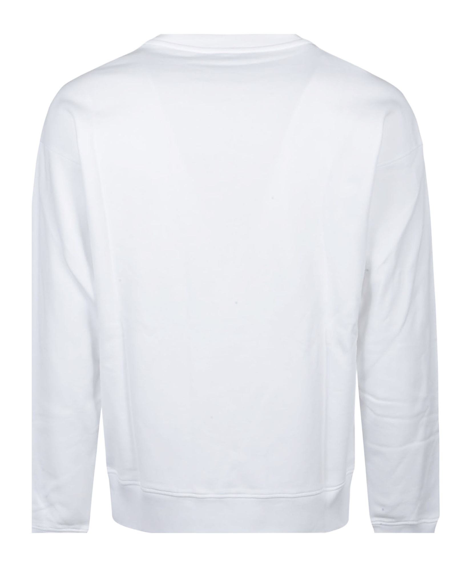Moschino Cotton T-shirt With Logo Print In White