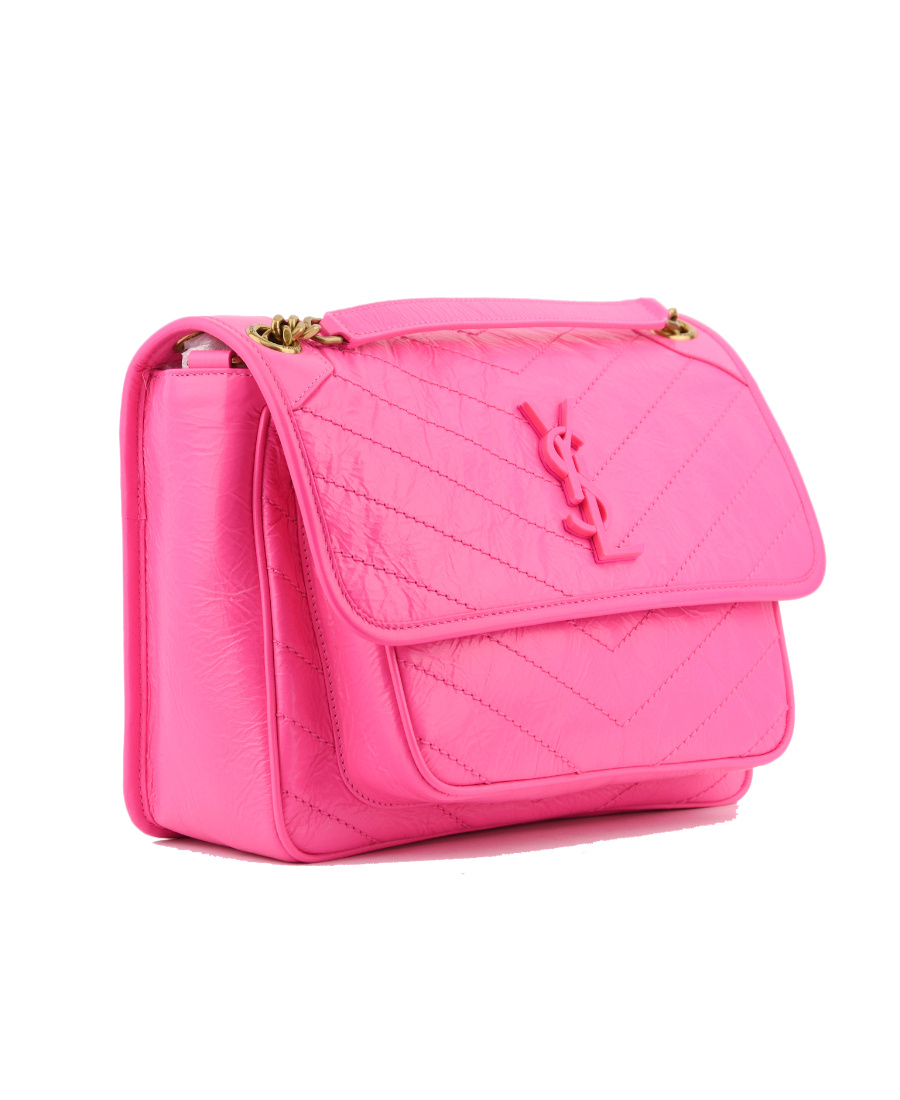 Saint Laurent Medium Niki Shoulder Bag In Pink
