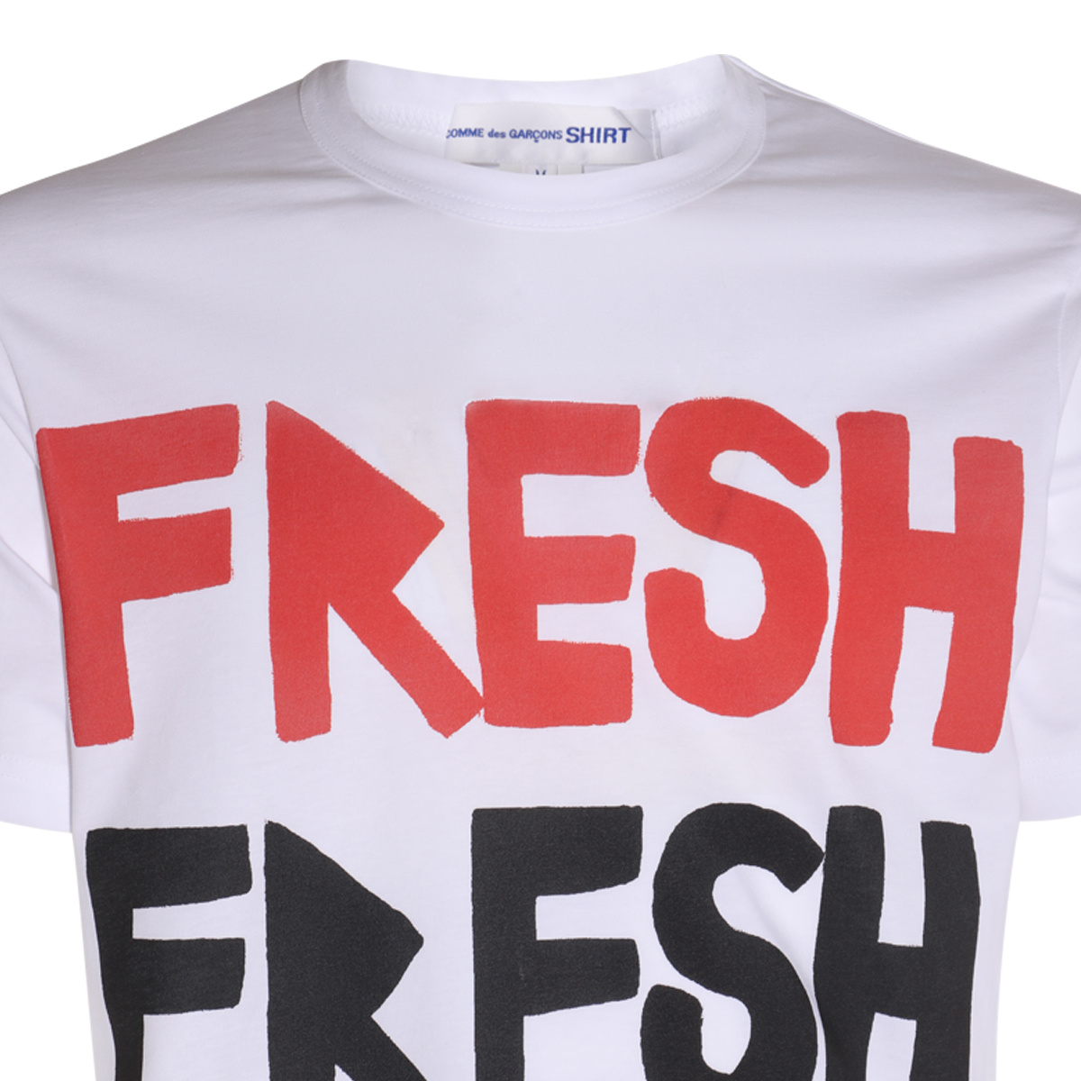 COMME DES GARÇONS LOGO SHORT-SLEEVED T-SHIRT