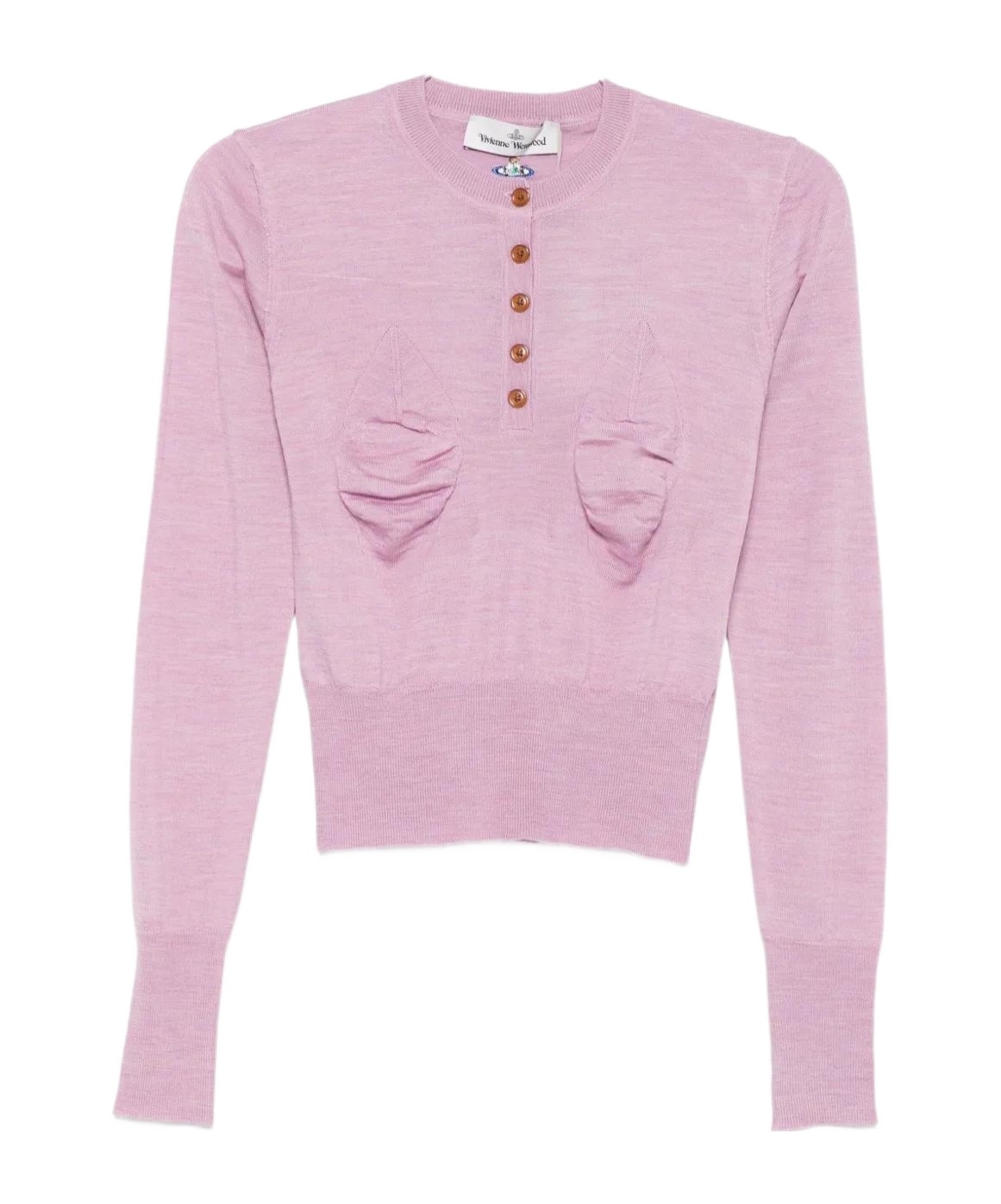 Vivienne Westwood Crew Neck Sweater In Pink