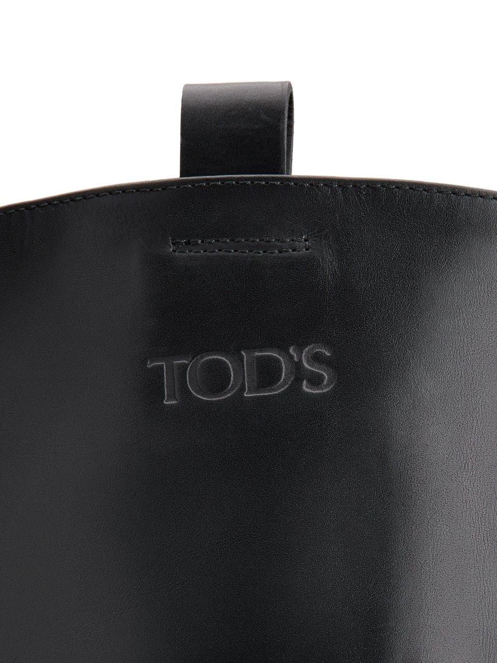 Tod's Platform Boots In Black