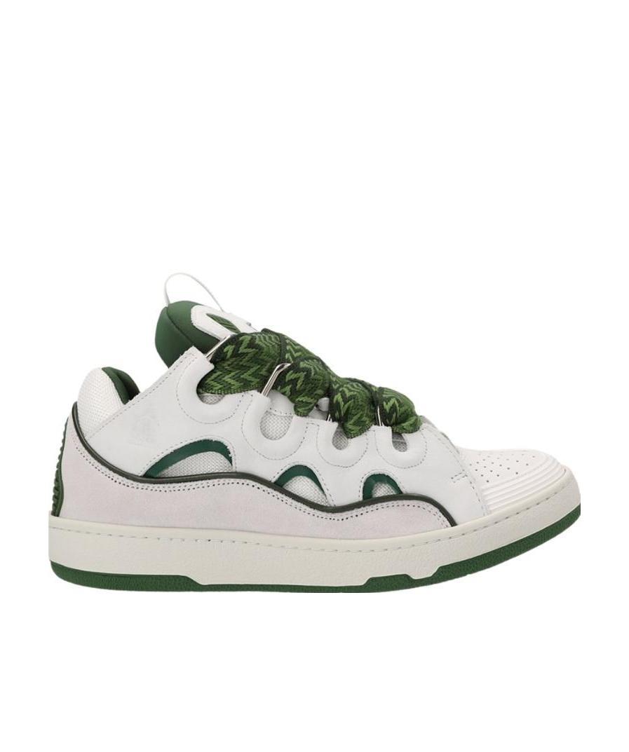 LANVIN CURB LOW-TOP SNEAKERS