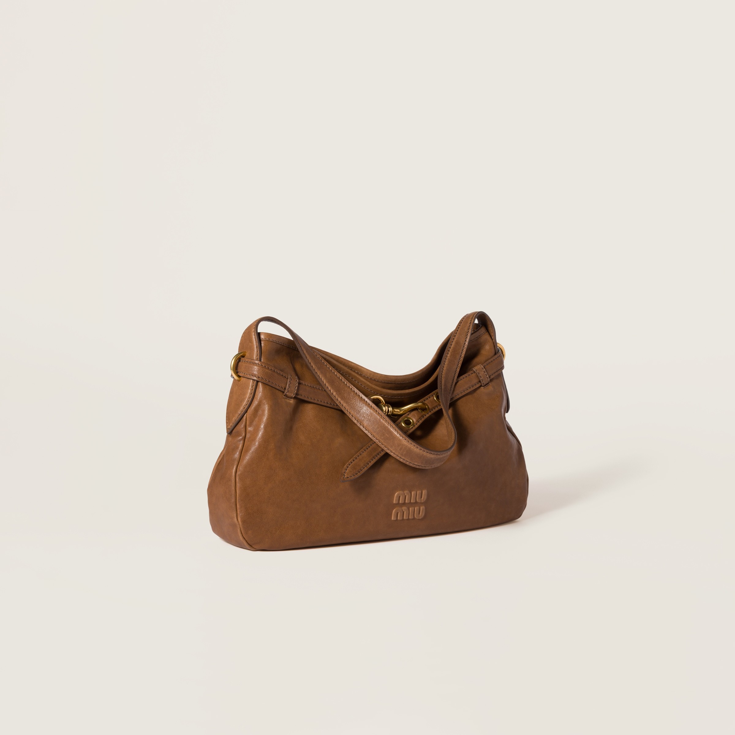 Miu Miu Aventure Slouchy Shoulder Bag
