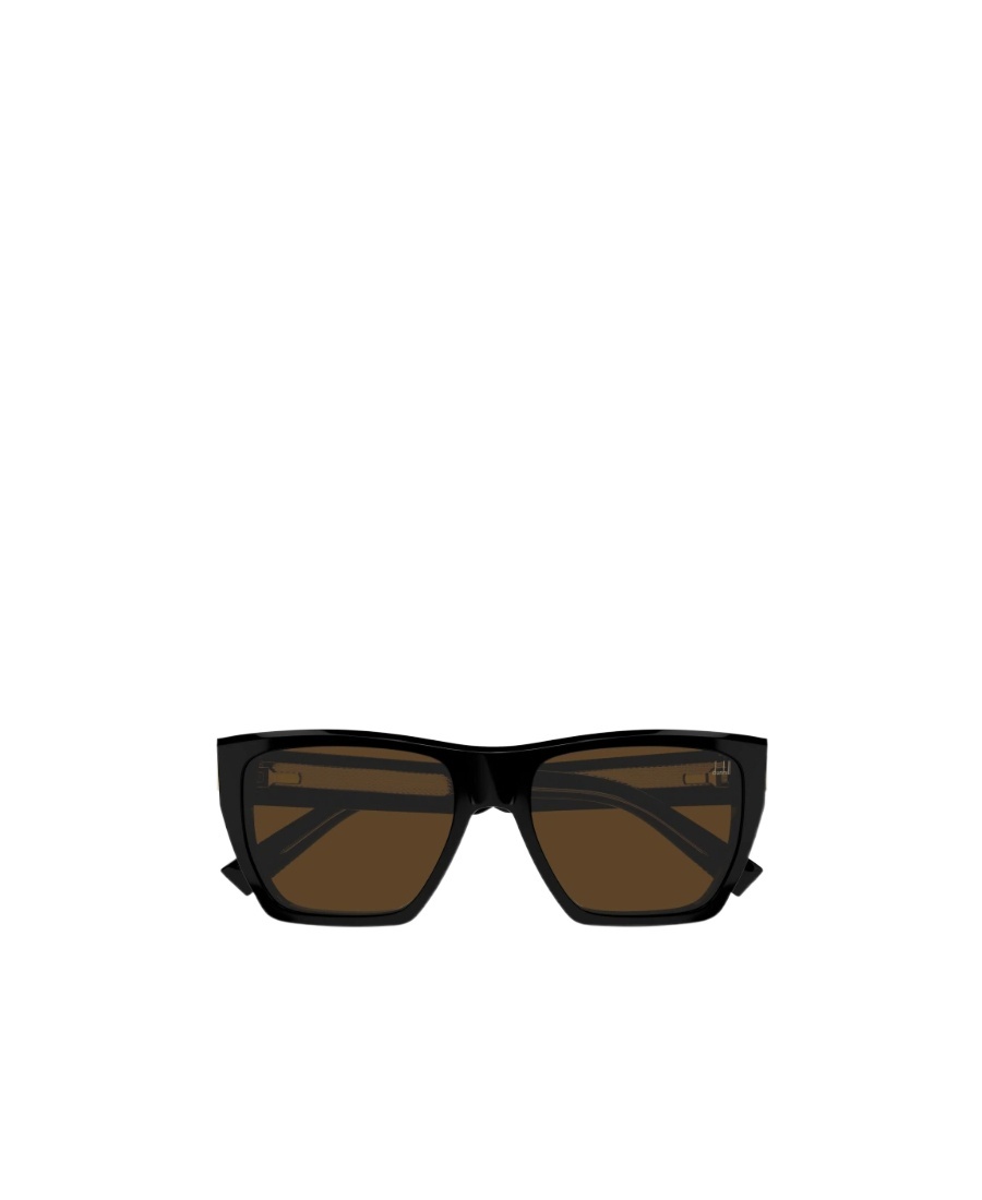 Dunhill Geometric-frame Sunglasses In Black