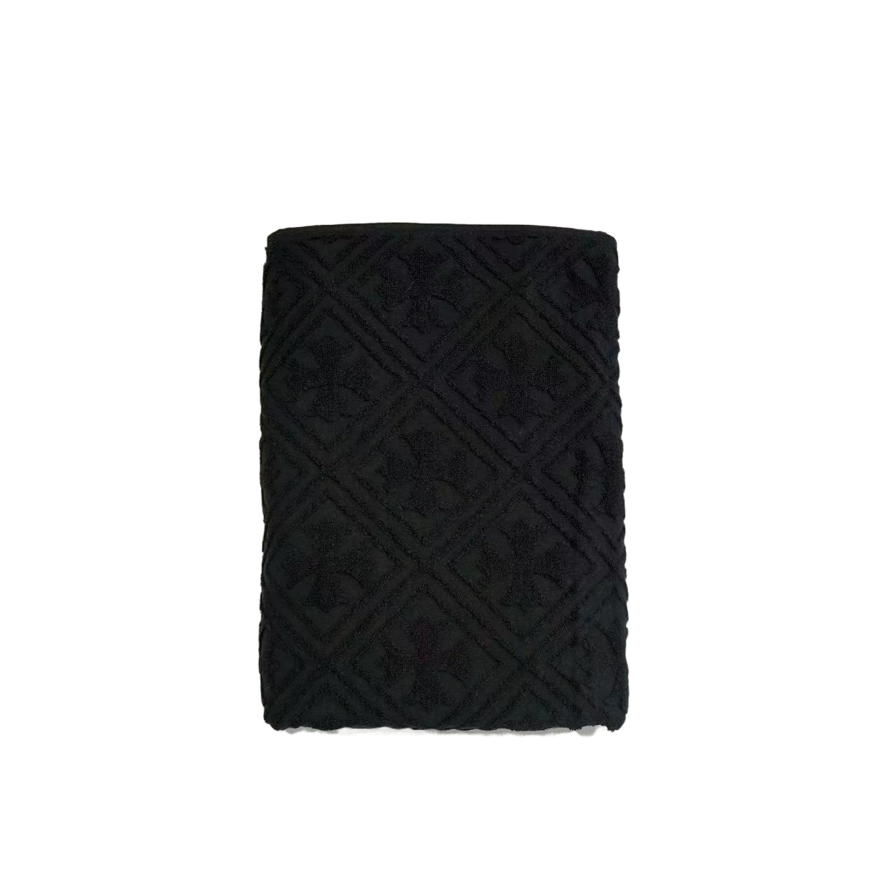 Chrome Hearts Cross Bath Towel In Black