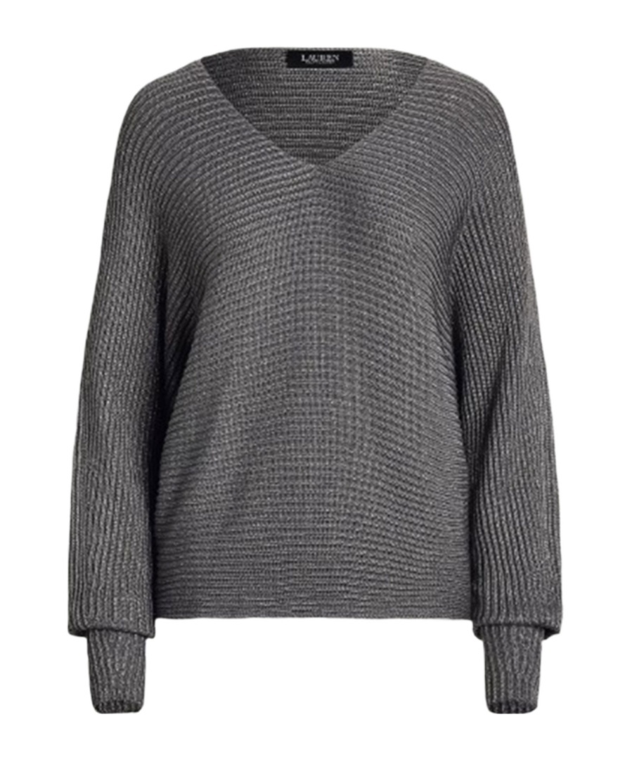 Ralph Lauren Long-sleeved Sweater In Gray