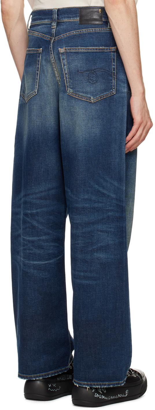 R13 Venti Jeans In Blue