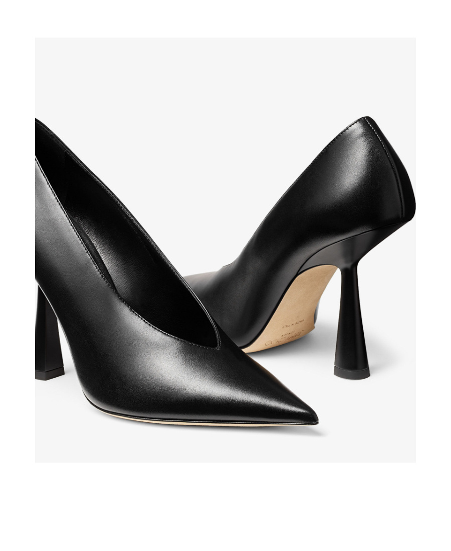 Jimmy Choo Maryanne 105mm Pointed-toe Pumps In Black