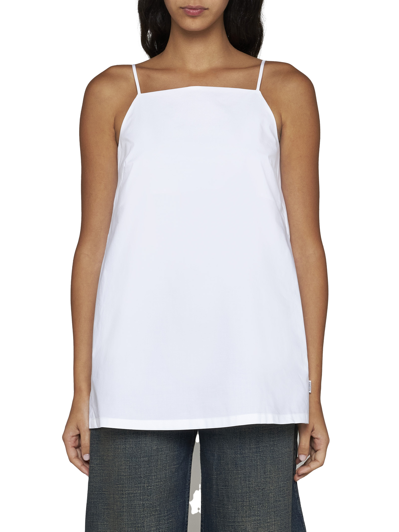 Mm6 Maison Margiela Top In White