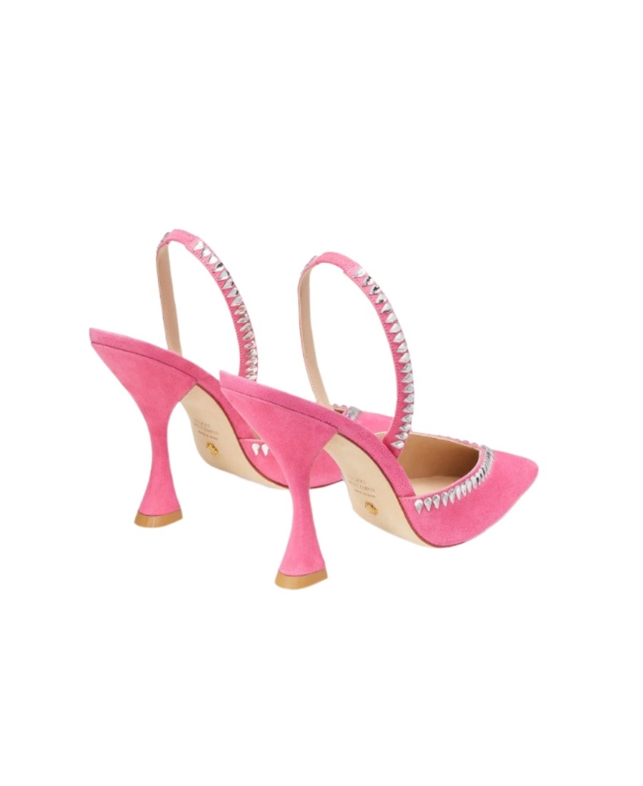 Stuart Weitzman Gemcut Xcurve 100 Slingback Pump The Sw Outlet In Pink