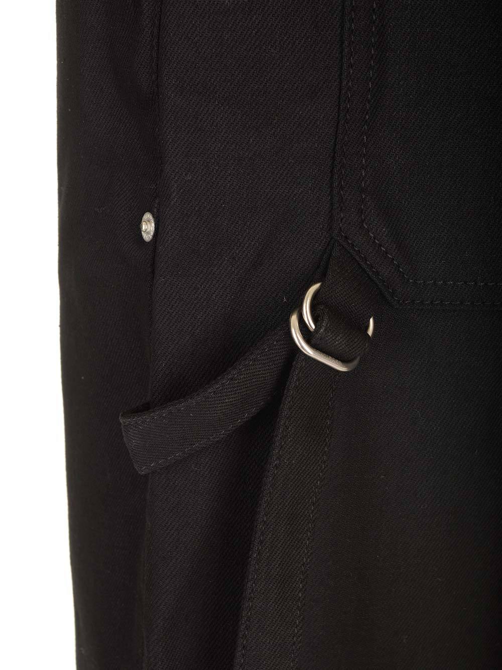 Courrèges Black Sailor Shorts In Black