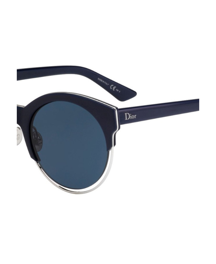 Dior Logo Sunglasses In Blue
