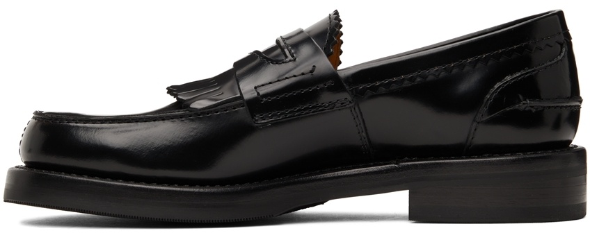 Our Legacy Fringed Slip-on Loafers In Black