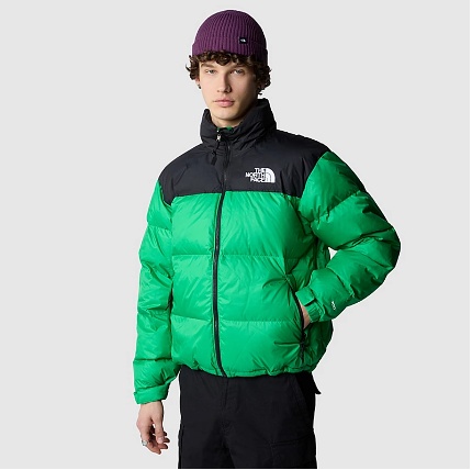 The North Face 1996 Retro Nuptse Jacket Optic Emerald In Green