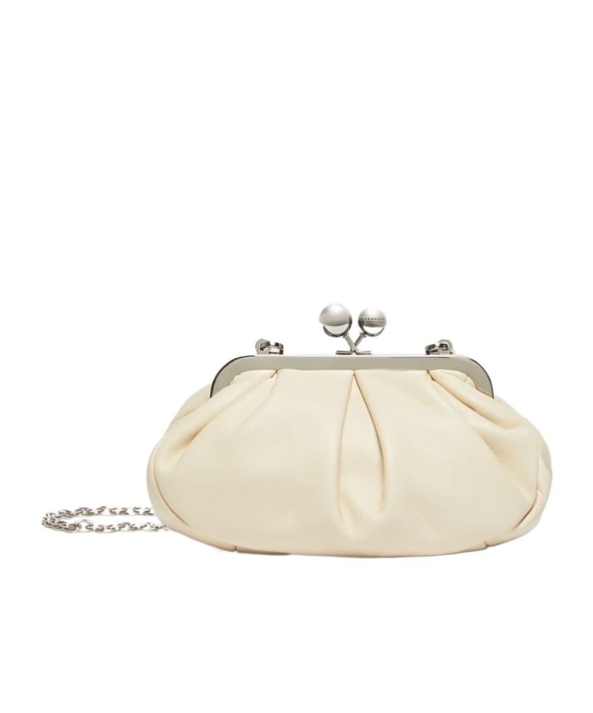 Weekend Max Mara Pasticcino Logo Shoulder Bag In Nude