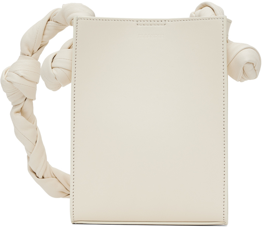 Jil Sander Tangle Shoulder Bag In White