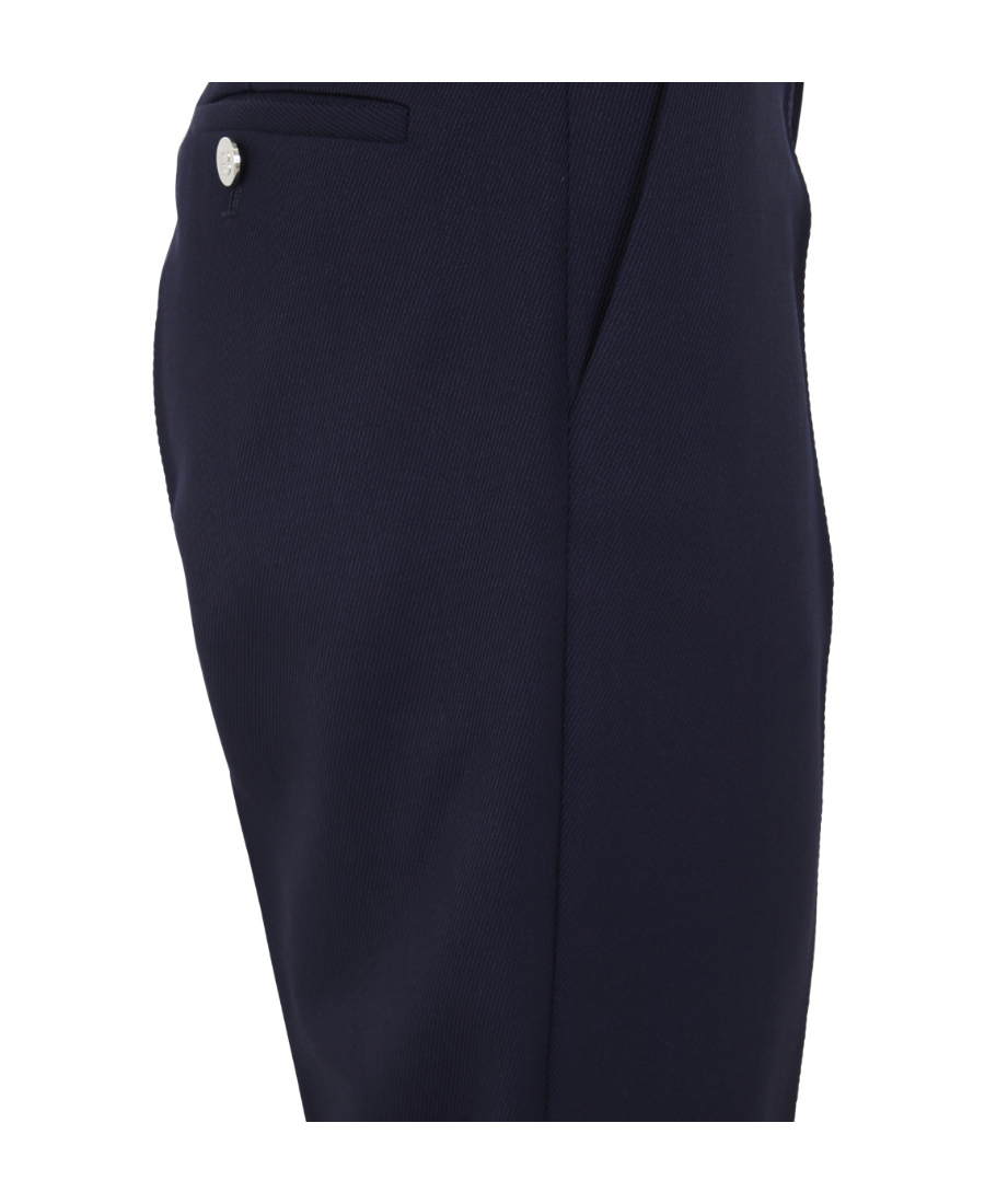 Balmain Straight-leg Tailored-cut Trousers In Black