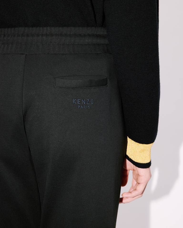 Kenzo Elastic Waist Sweatpants In Black