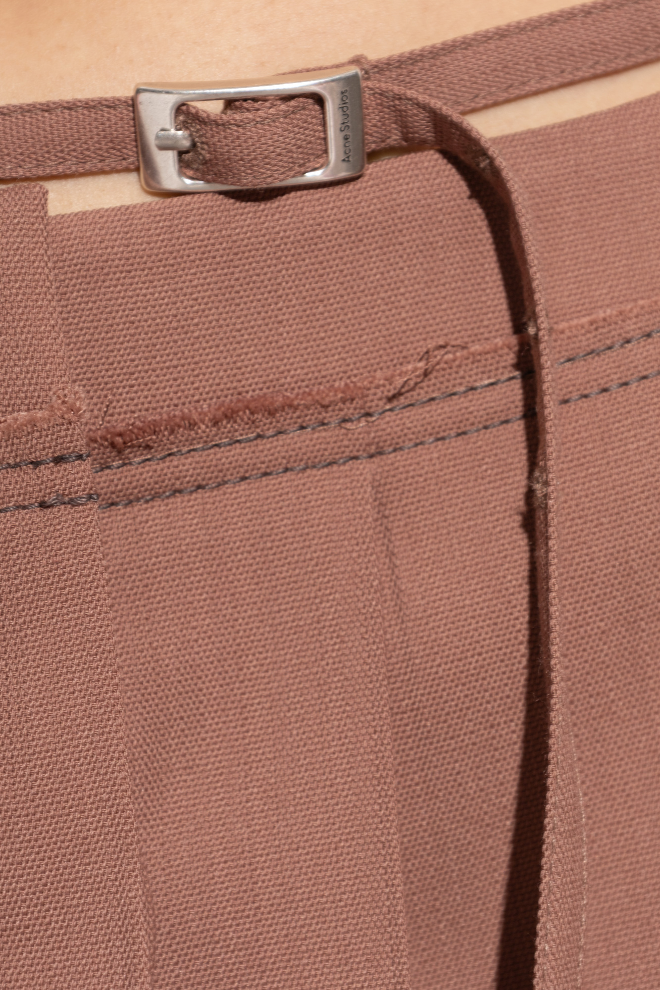 Acne Studios Asymmetrical Skirt In Pink