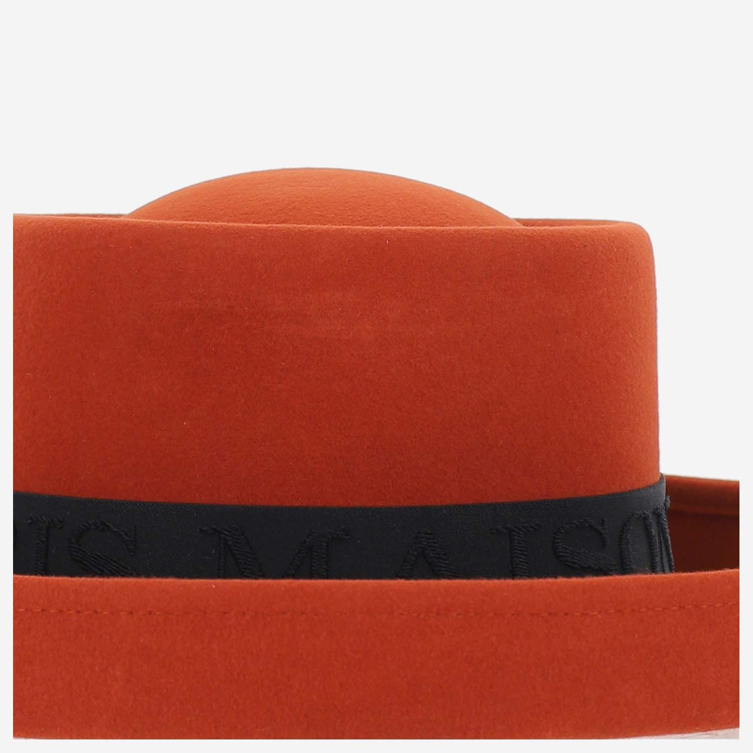 MAISON MICHEL LOGO DETAILS SHIP HAT