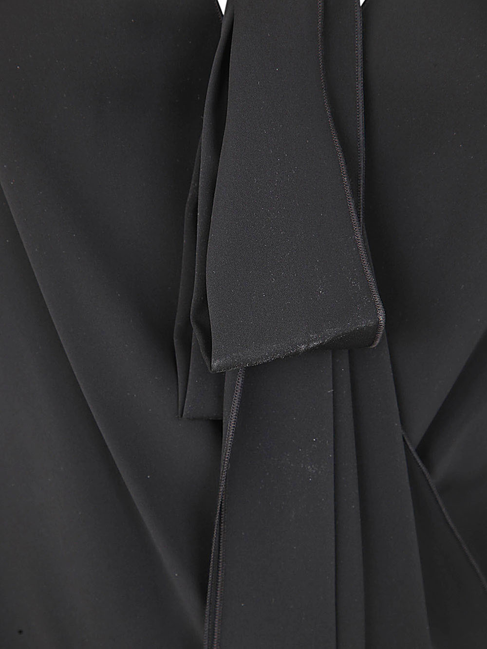 SPORTMAX BOW-DETAILING LONG-SLEEVED SHIRT