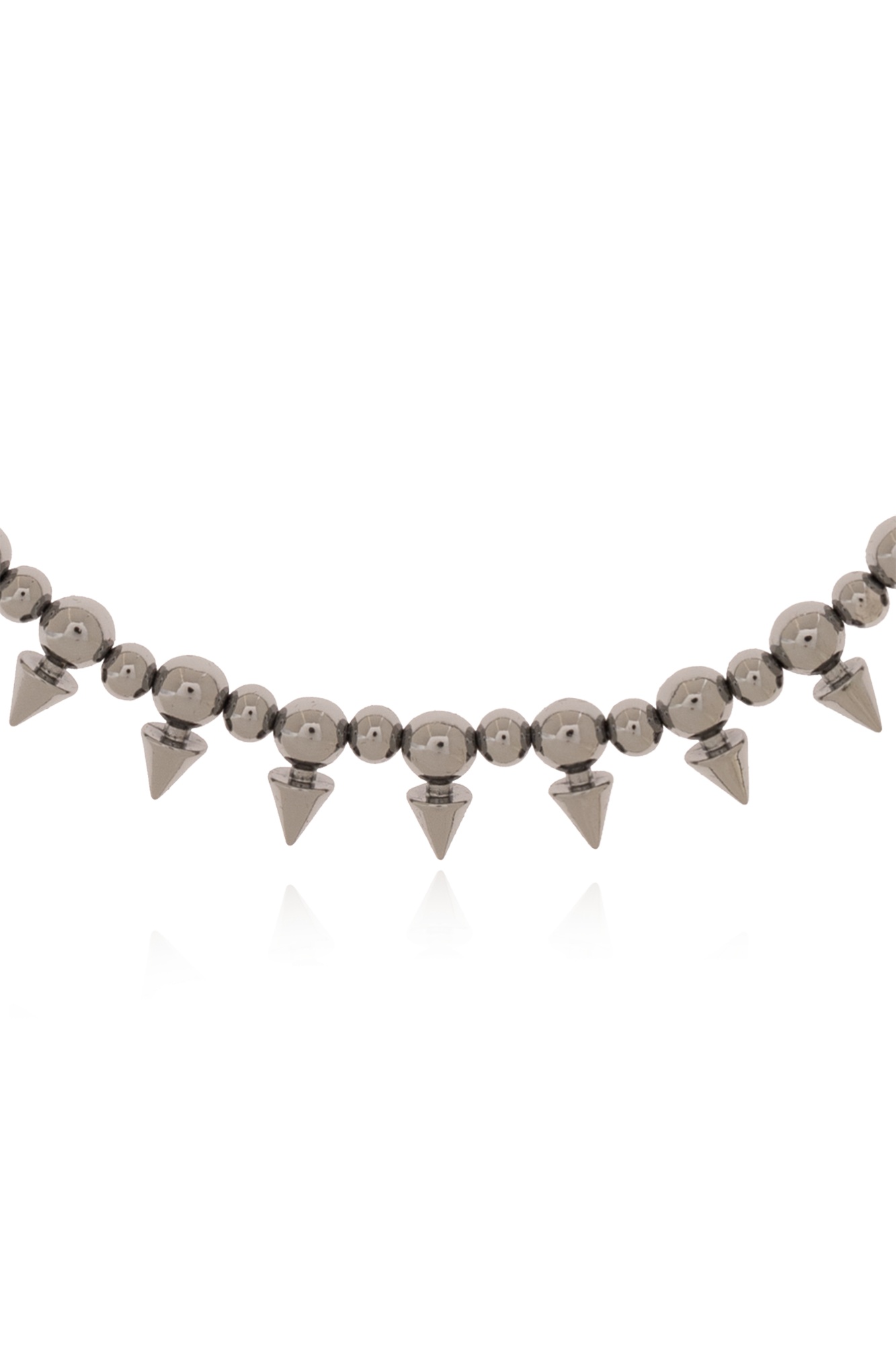 Misbhv Rivet Necklace In Yellow