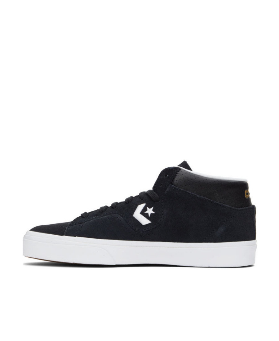Converse Logo-lacing Casual Sneakers In Black