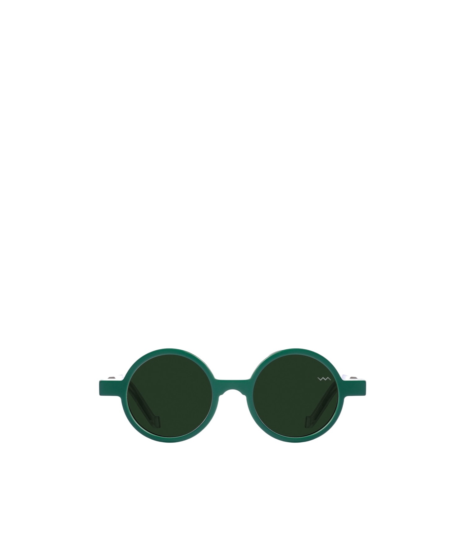 Vava Round Frame Sunglasses In Green